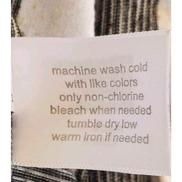 Lane Bryant Striped Top Women's Size 18/20 Short Sleeve Polyester Blend - Picture 7 of 7